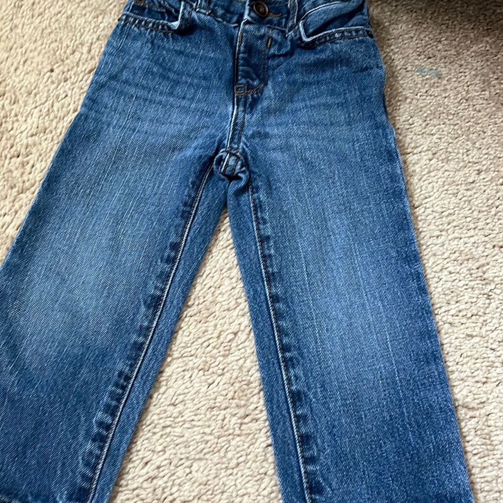 Straight leg jeans